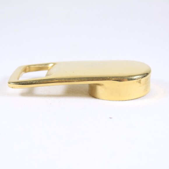 Gold tone bottle opener and cap combo - Picture 5 of 9